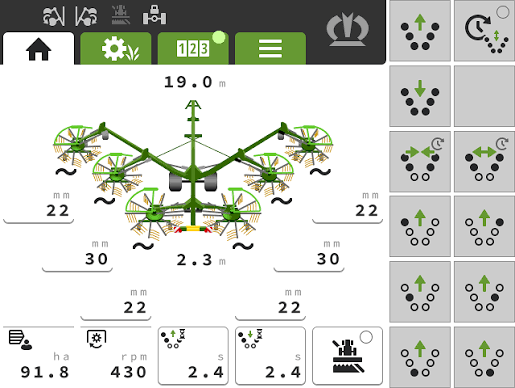 Isobus-bediening
